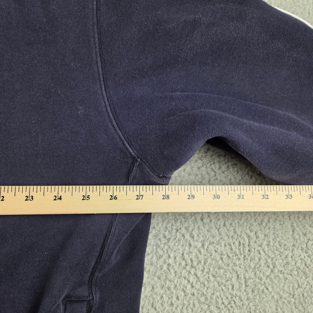 Polo Ralph Lauren Track Jacket Mens 2XB Navy‎ Blue Thermal Lined Full Zip Stripe - Picture 7 of 10